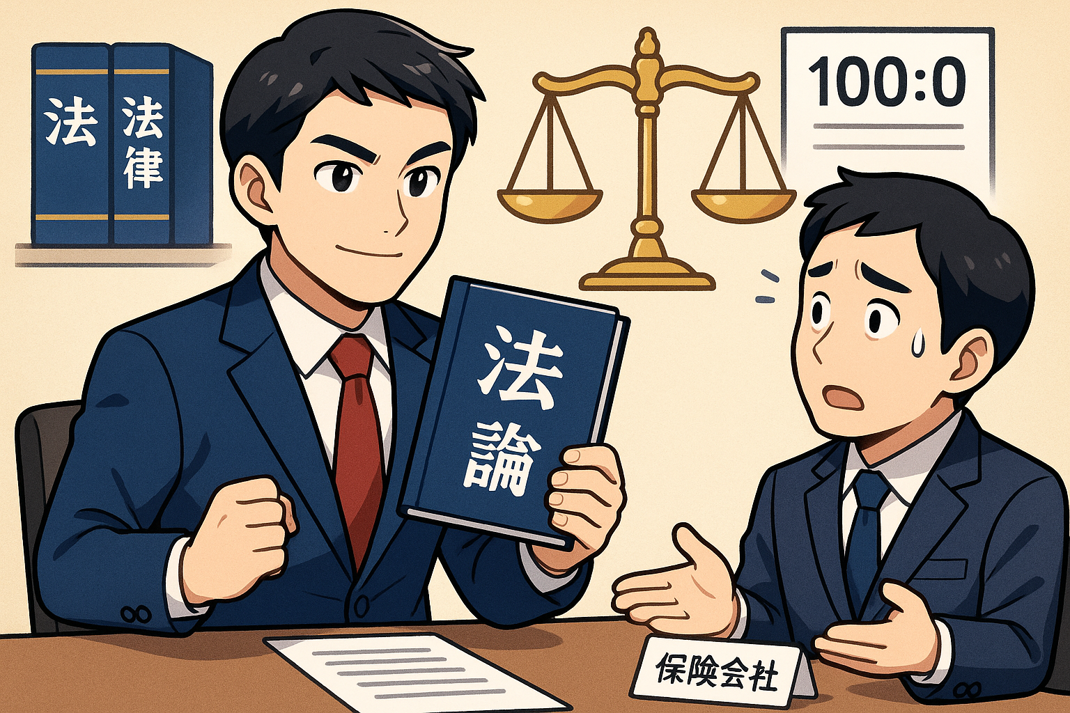 法的知識で武装した被害者